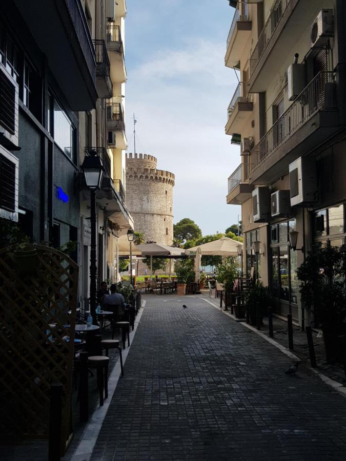 Quiet City Centre Apartment With Large Balcony Thessaloníki Eksteriør billede